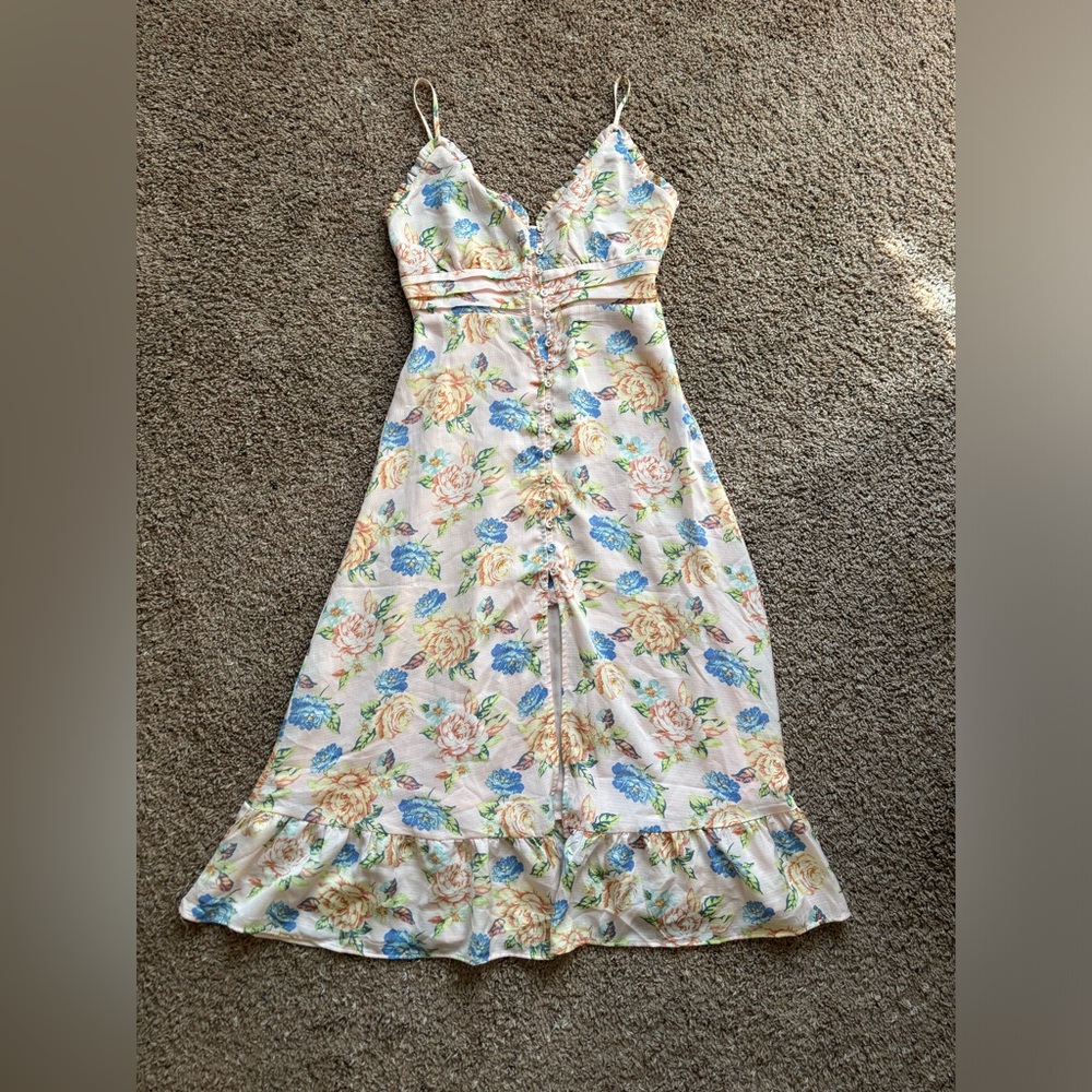 COPY - Floral Print Maxi Dress